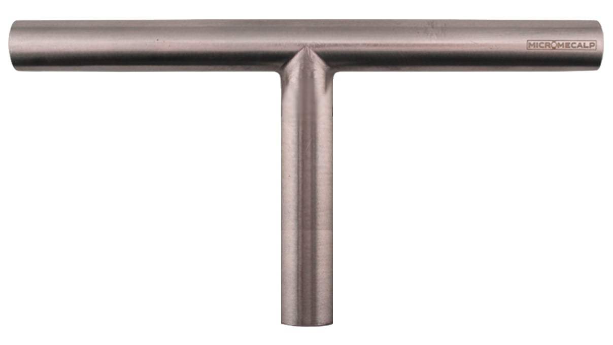 Querstange zum Aufsetzen auf Crevoisier Lapidiertischfuß, Ø 16 mm, zur Nutzung eines
Lapidierschlittens an einer Bandschleifeinheit