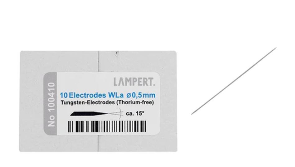 Lampert wolfraamelektroden PUKStar, Ø 1 mm, Ecopack, 10 stuks