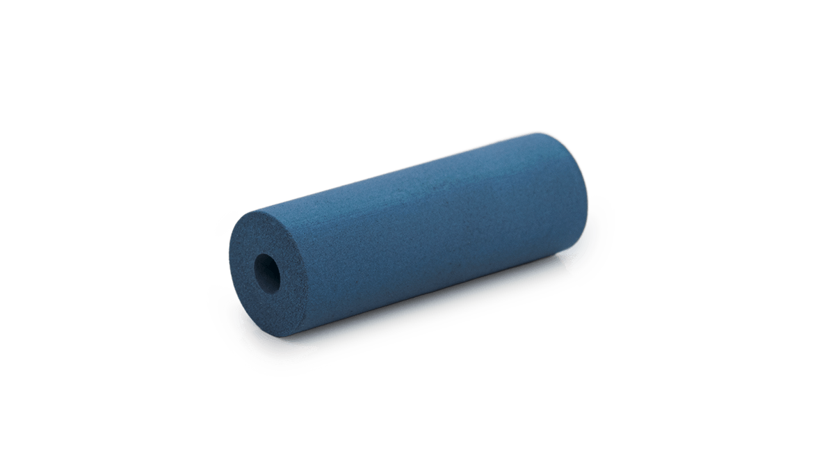 Polisher Eveflex, dark blue, cylinder, Ø 7 x 20 mm, hard, grain very coarse