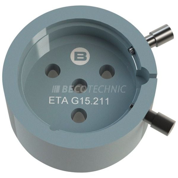 Bergeon 7100-ETA-G15.211, Werkhalter, Eloxiertes Aluminium, 10 1/2'''