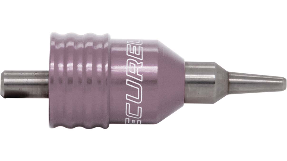 Lecureux Schraubendreherkopf Clip-On, Ø 1,6 mm, rosa, mit Klingenhalter