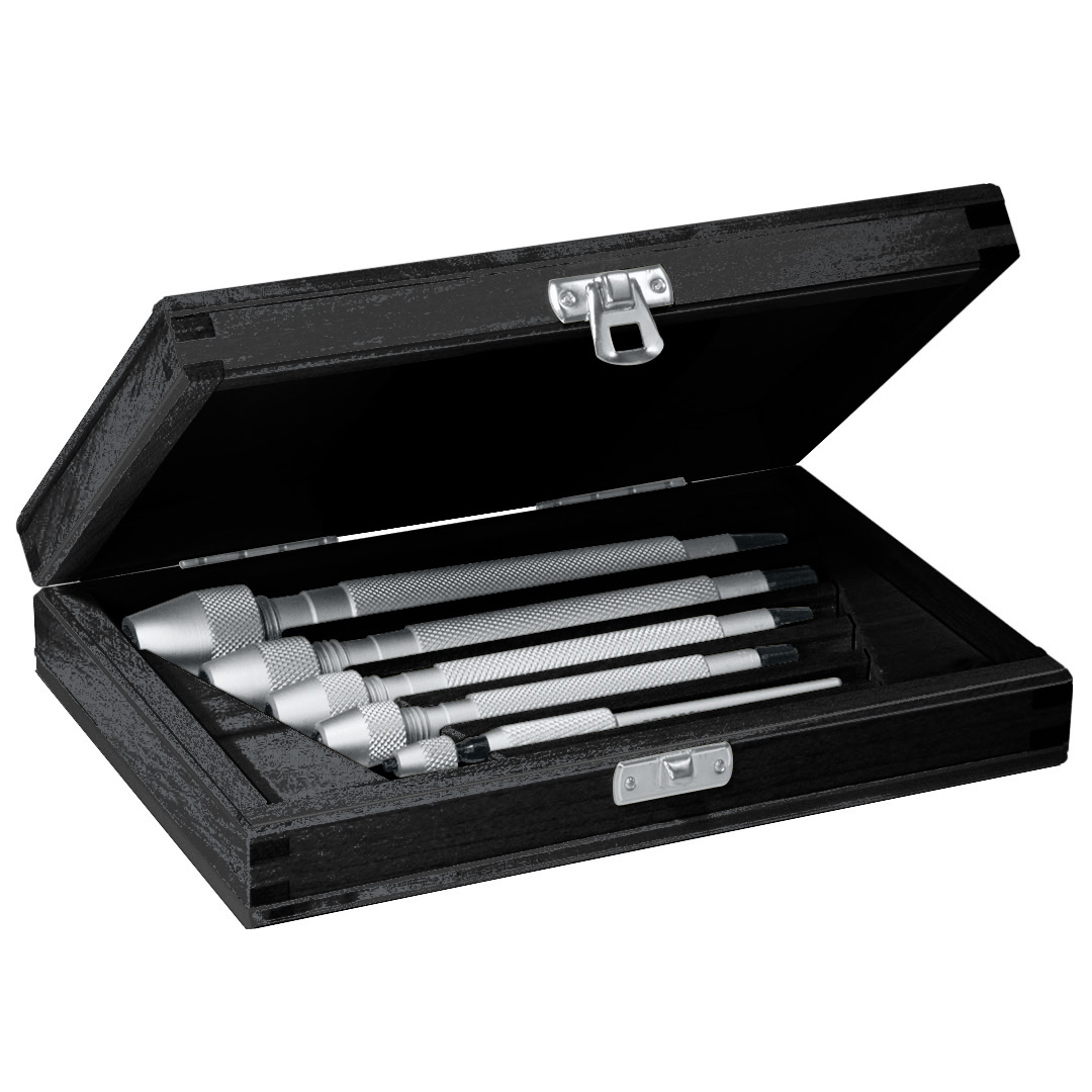 Bergeon 30026-A Sortiment Stiftenklöbchen, 5 Stück