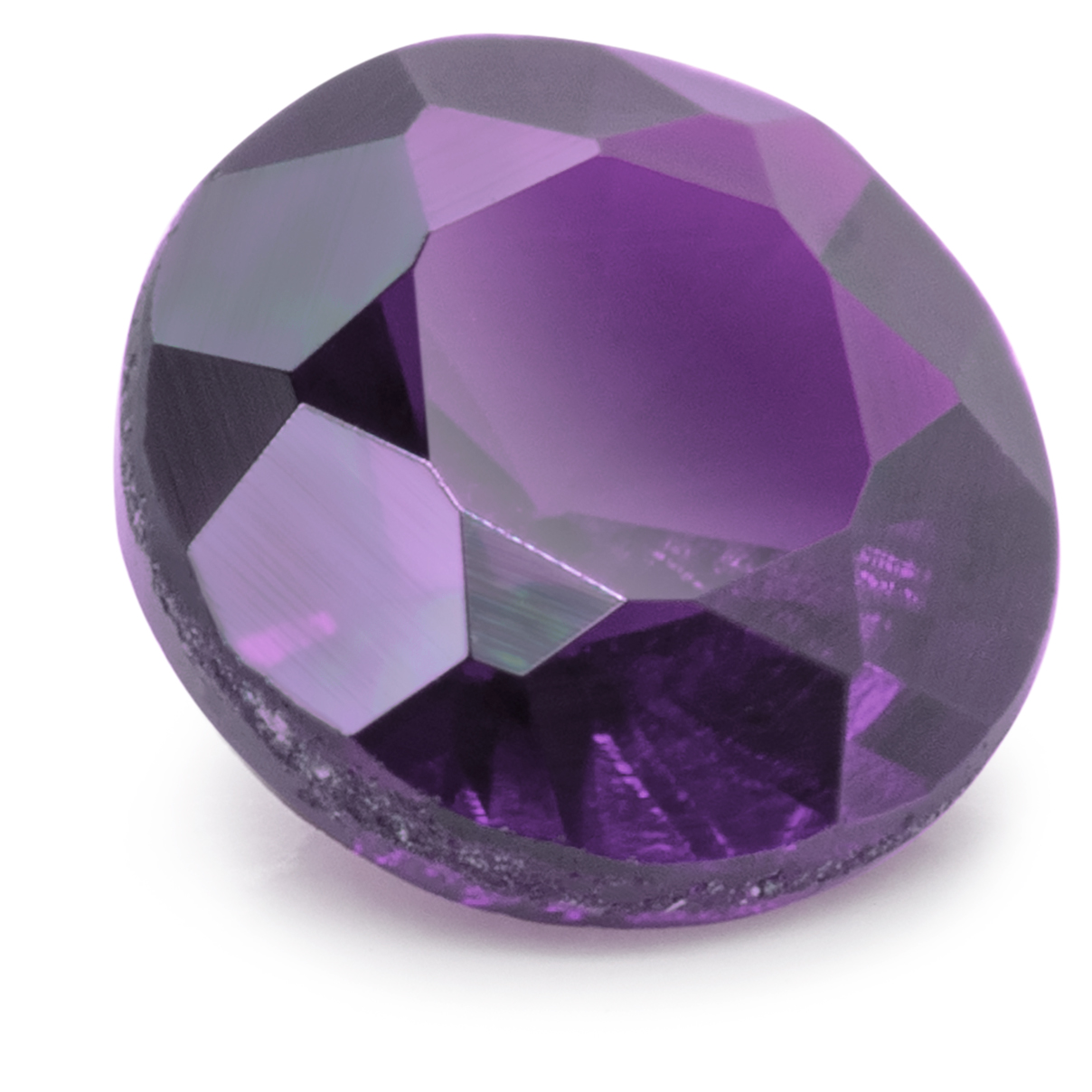 Amethyst, violett, rund, Ø 4 mm