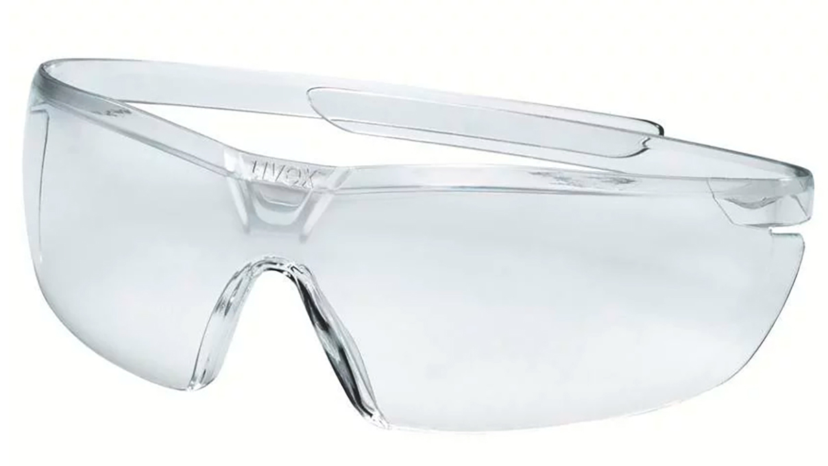 Schutzbrille pure fit, farblos, Sichtscheiben unbeschichtet, flexible Bügel