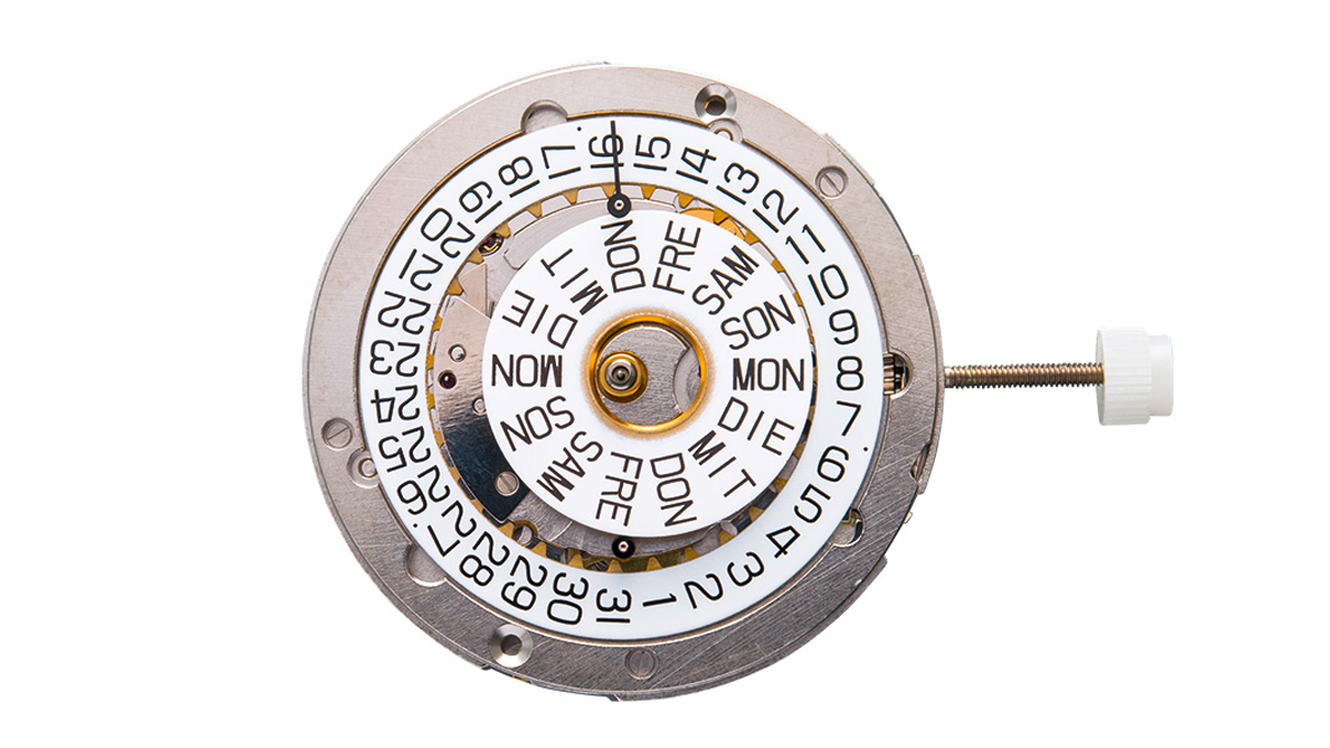 Mvt. ETA 7750 H1 13 1/4''' DAY/DATE3, SC CHR DAY/DEUTSCH MECH AUT