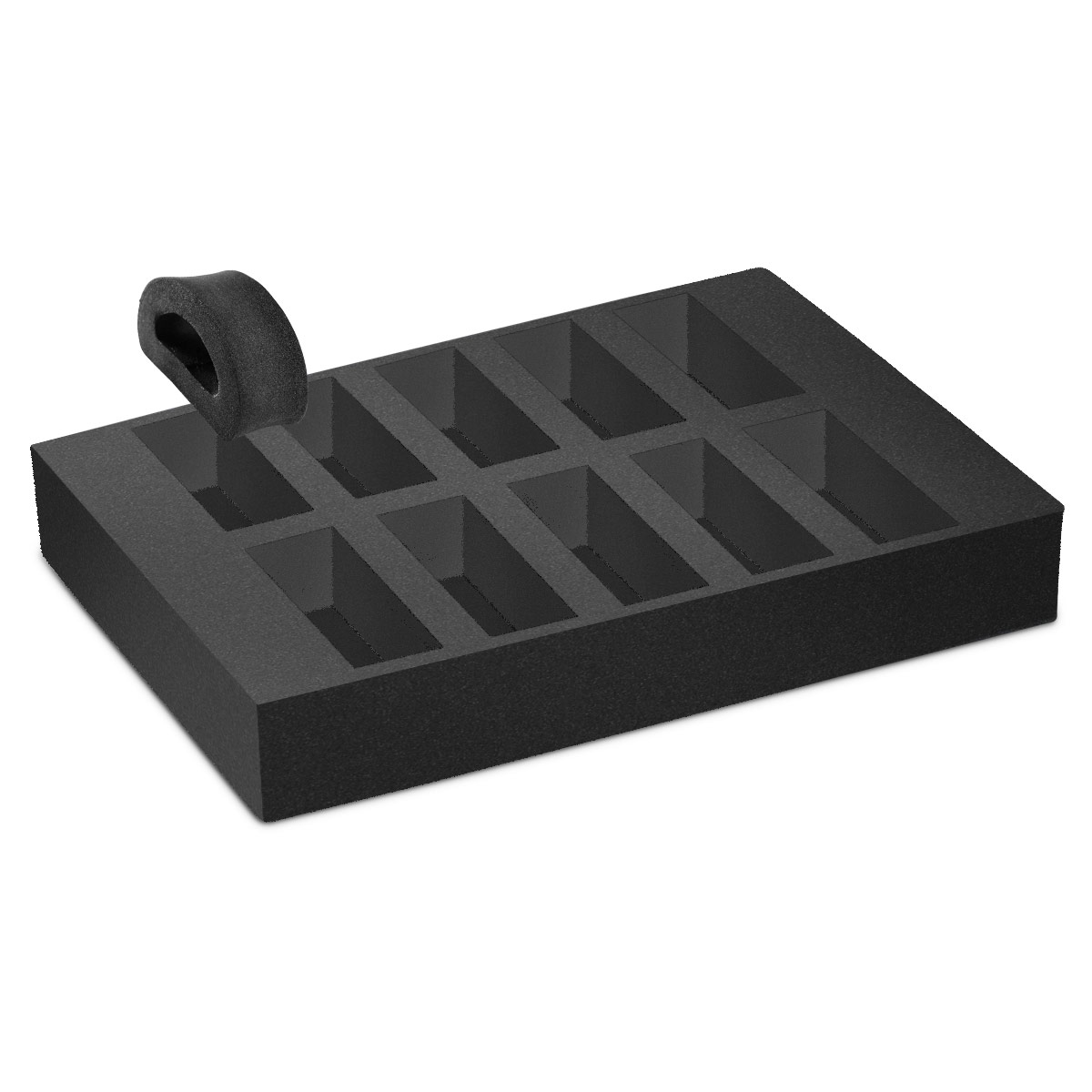 Inlay for 10 watches for small tray (Art.No. 069001)