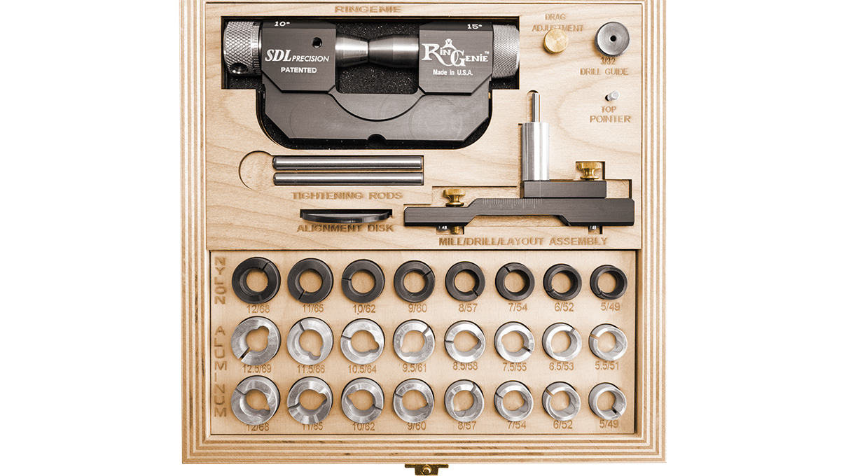 GRS 869-001 RinGenie, set for working on rings