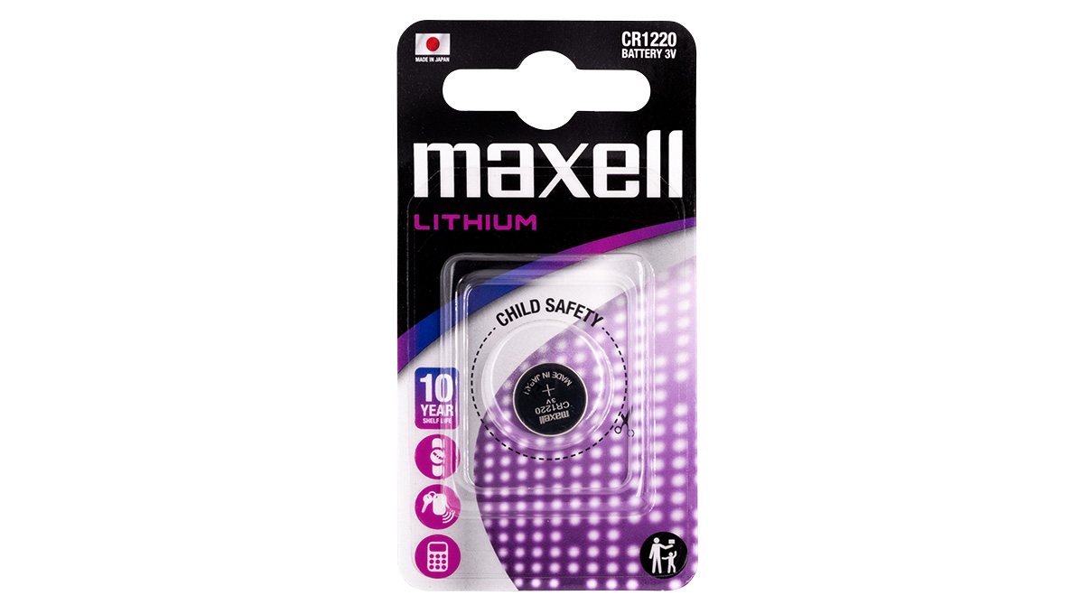 Maxell CR 1220 Litio 1 blíster