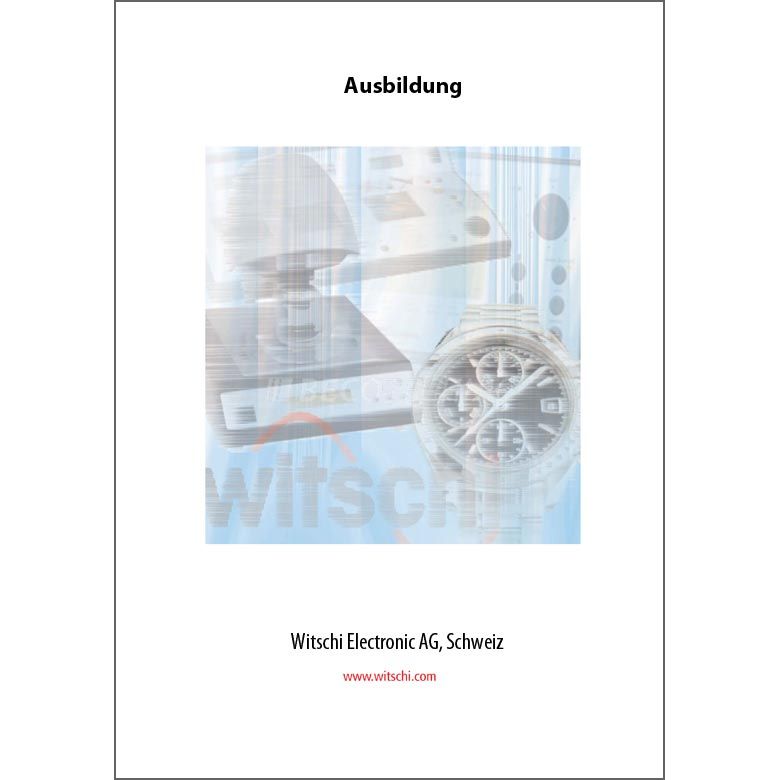 Witschi Grundkurs Uhrenmesstechnik und Fehleranalysen, Sprachversion: Deutsch