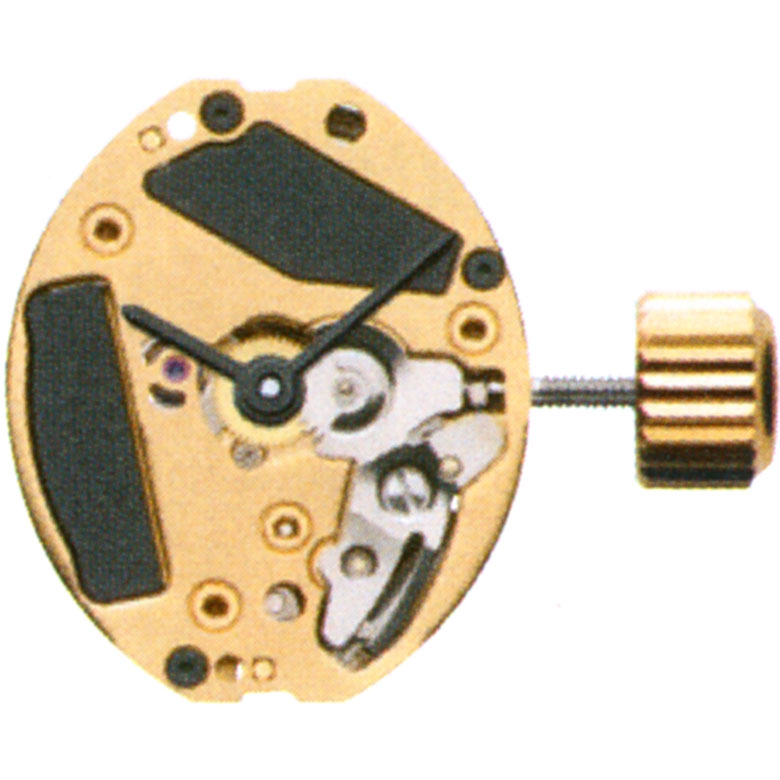 Mvt. ETA 901.001 H0 5 1/2 x 6 3/4''' NO SC Quartz (321 | SR616SW) - Plaqué or