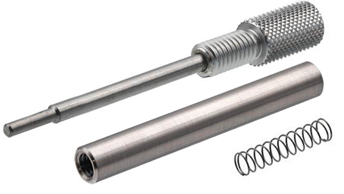 Horia AR AI 01-00, Grey mounted handle with shaft, spring, and coloured cap, for mounting an AR AI tip
and a lifter