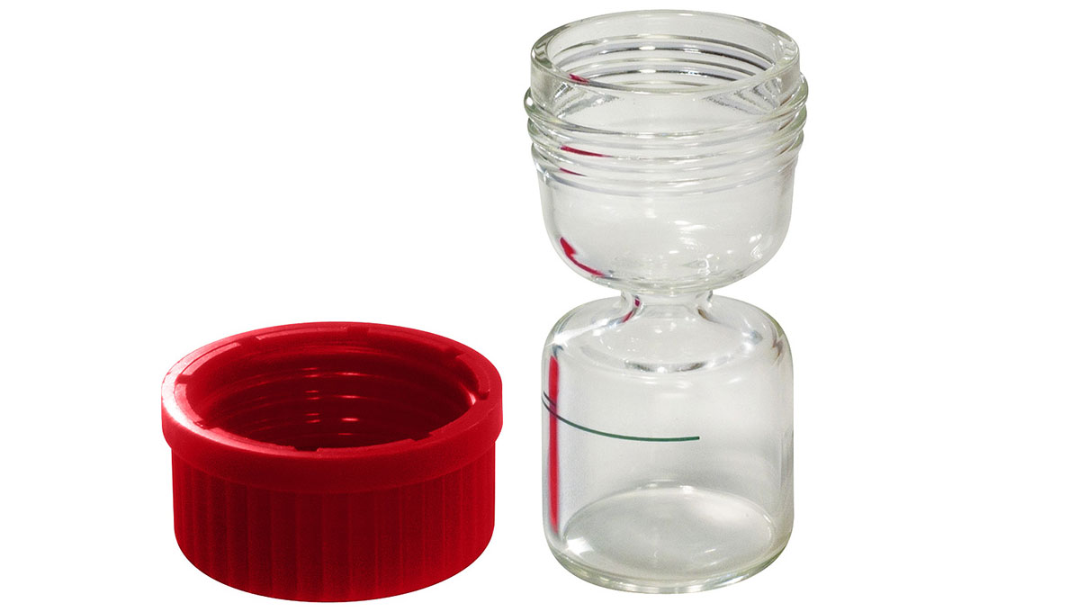 Bergeon 7066-F replacement glass bottle