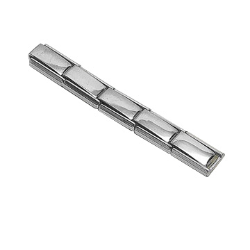 Links to pull rhodium plated 8,5 mm