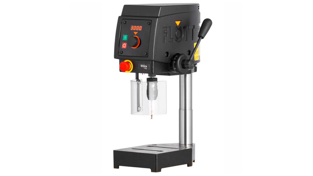 Flott TB 10 Eco Plus Tischbohrmaschine, 230 V / AC, inkl. Schnellspannbohrfutter