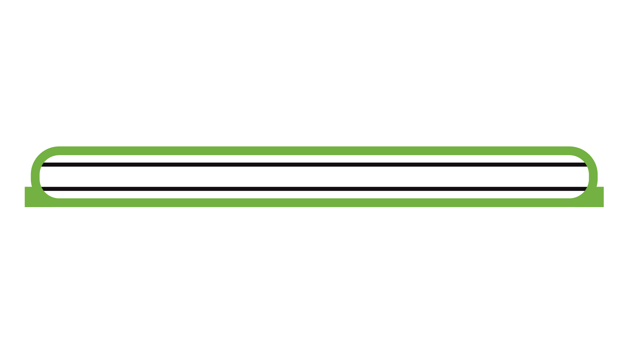 MF – Flat (1,9 - 2 mm) L-Gasket
