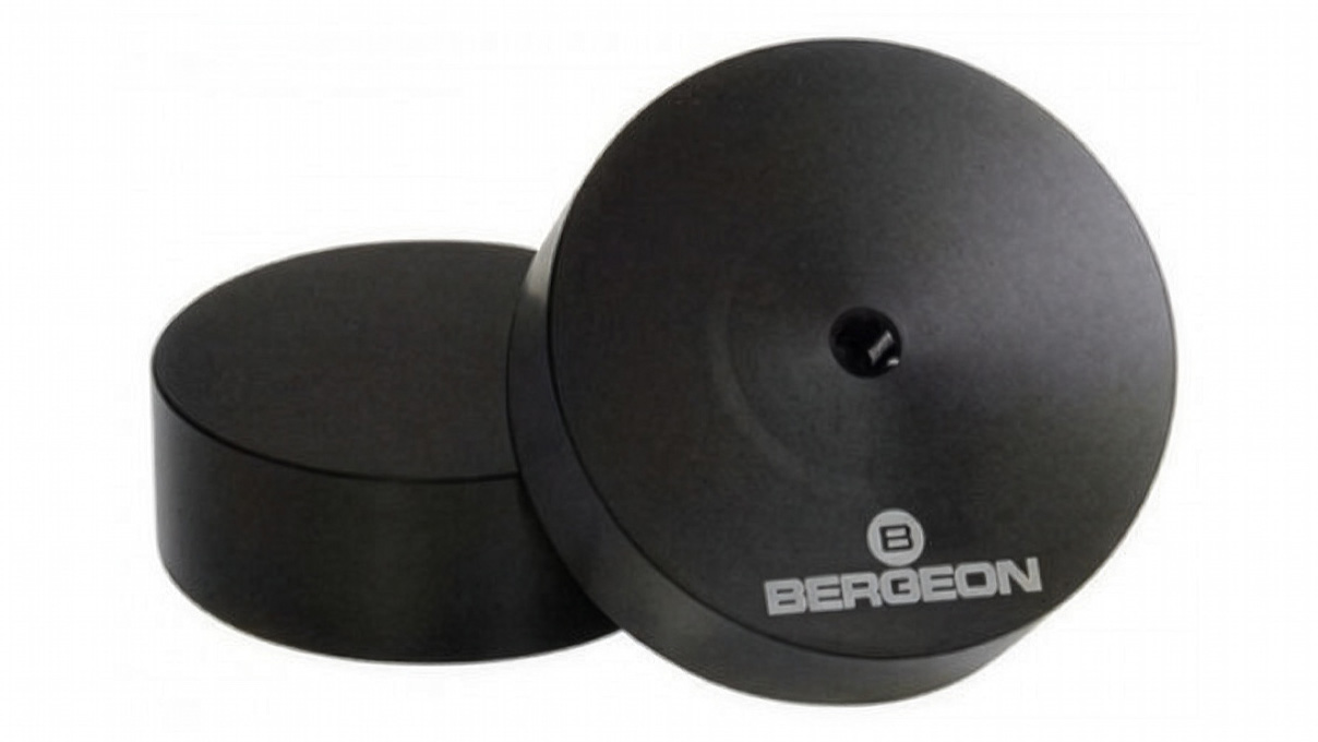 Bergeon 6527-26-P POM drukstuk, draad M6, dikte 18 mm, Ø 26 mm