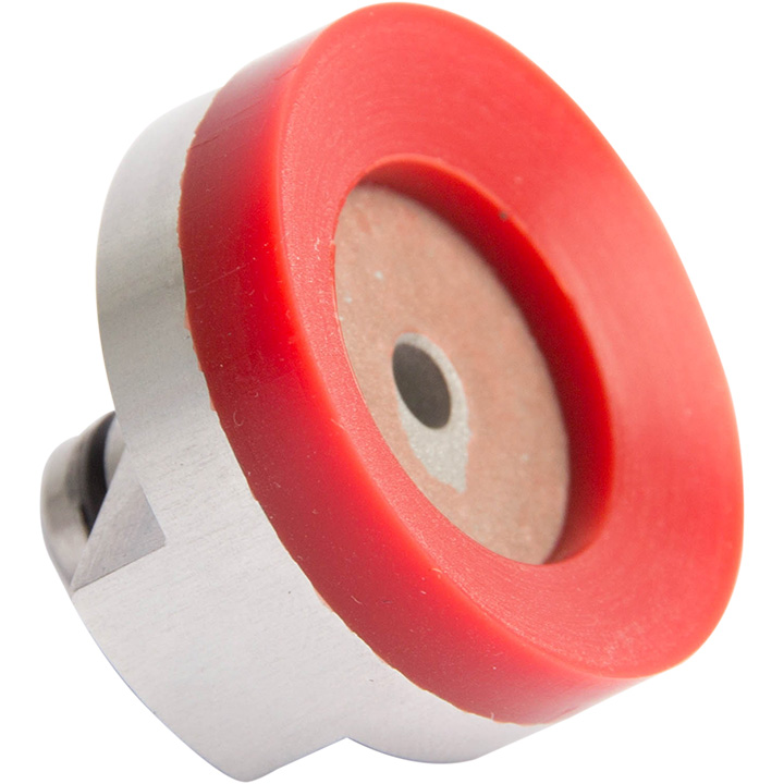 VOH suction cup Ø 50 mm for rack presses B-30 or P-3, red, hardness 75, Shore A