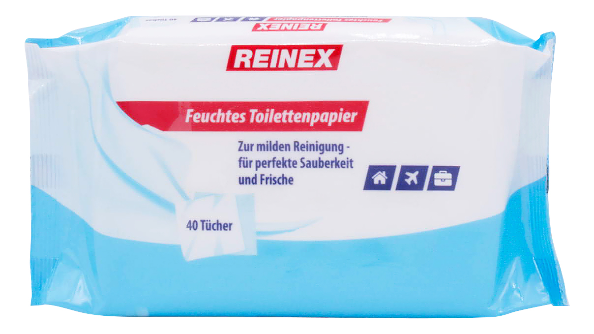 Reinex vochtig toiletpapier