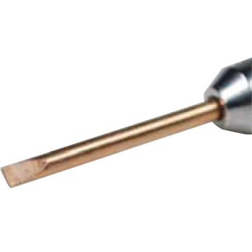 VOH Reservemes voor schroevendraaier, 0,8 mm, Koper-Beryllium, Sleuf (V), 4 stuks