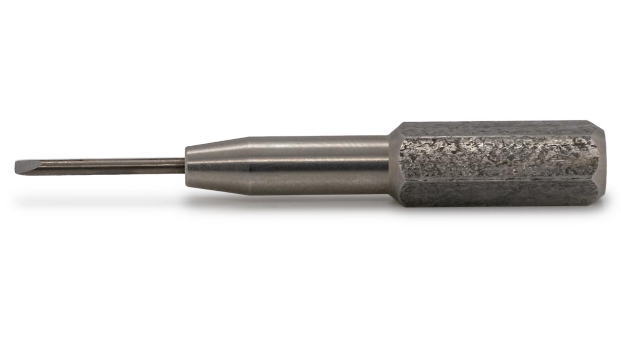 Schraubendreherklinge, Ø 1,6 mm, mit 1/4"-Sechskant-Bit