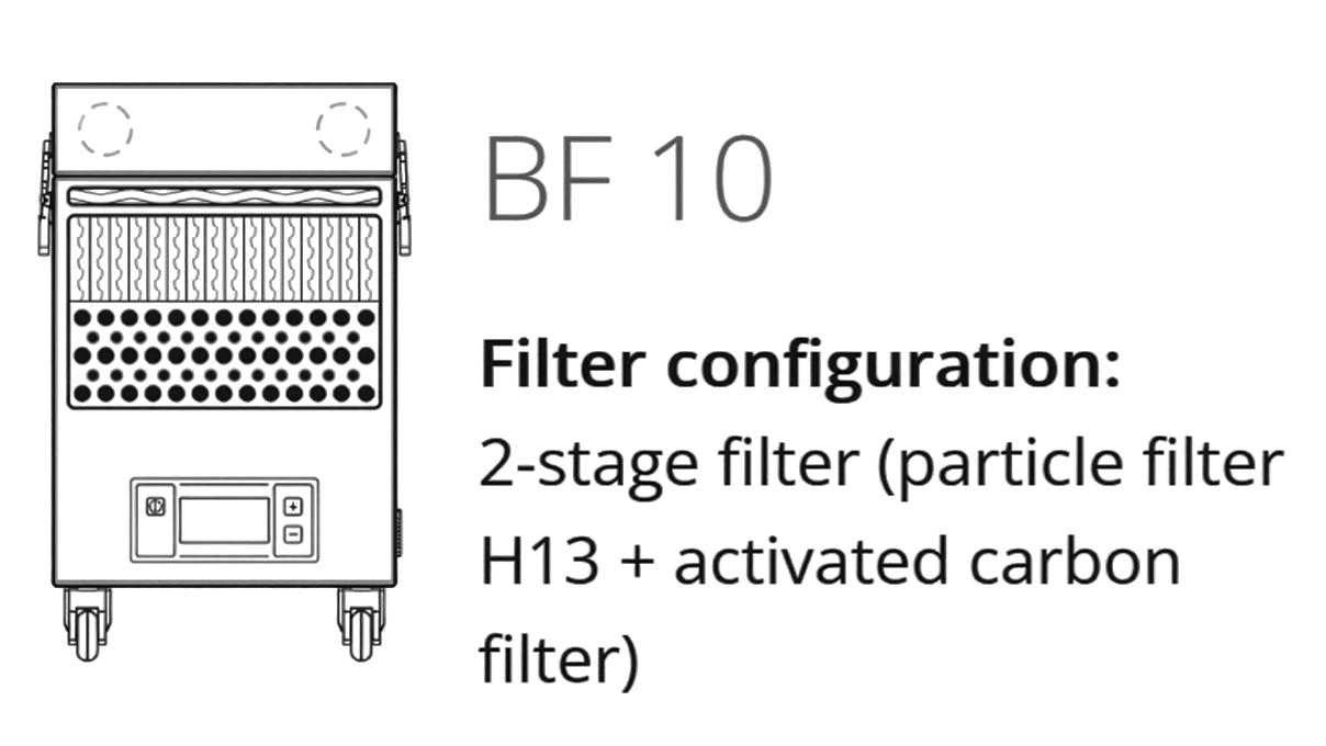TBH BF 10 Aspiración compacta