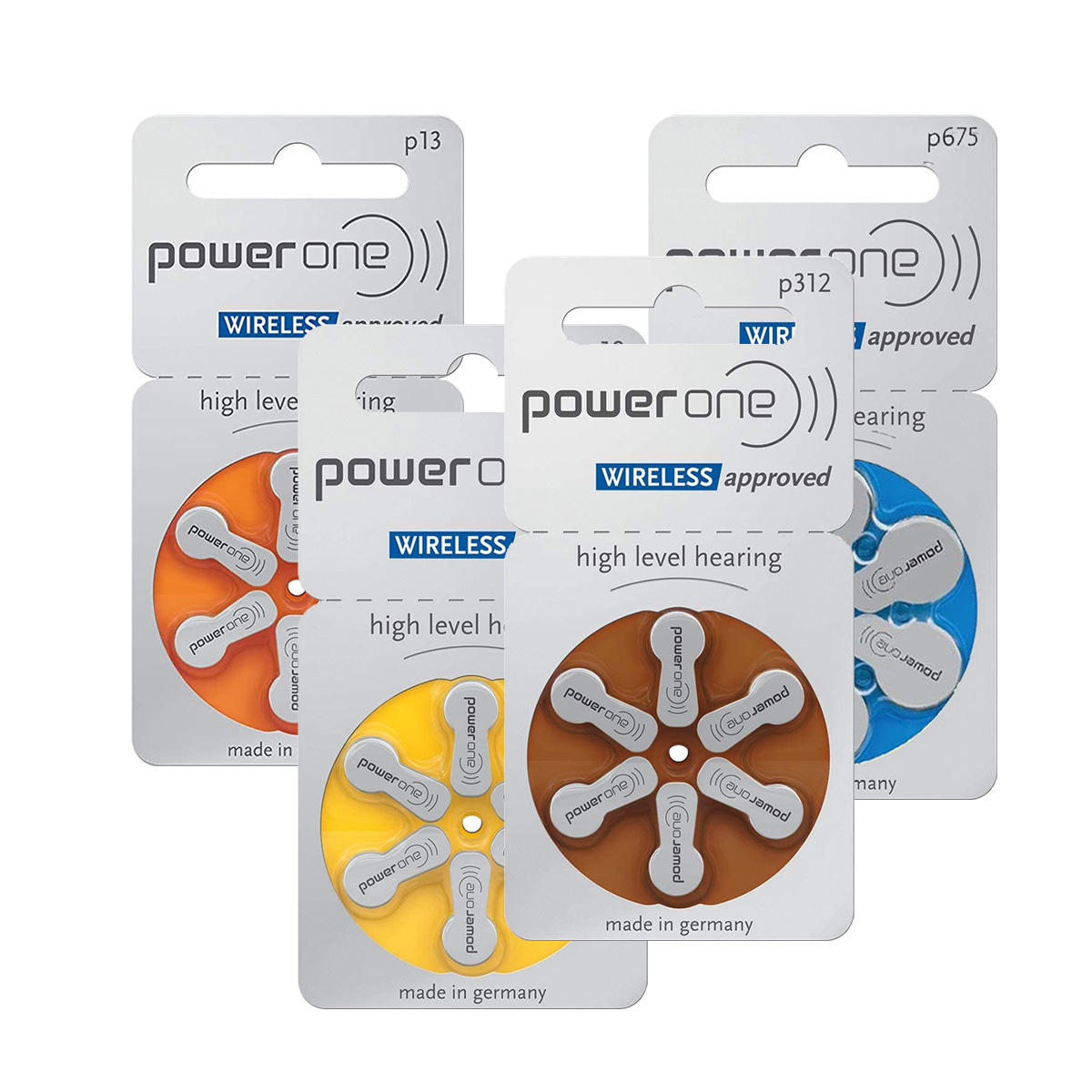 Power One Hörgerätebatterien