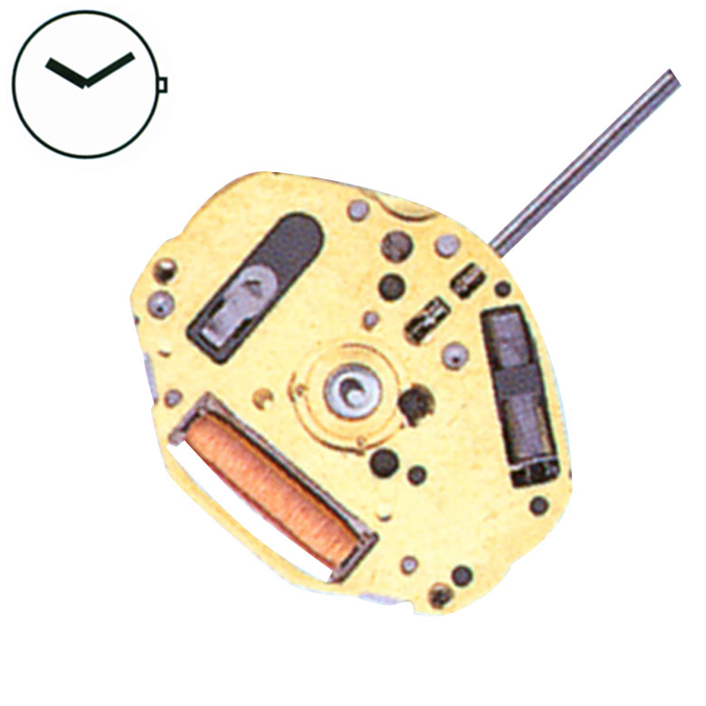 AU-Werk Miyota 1L22 6 3/4 x 8''' NO SC Quarz (321 | SR616)
