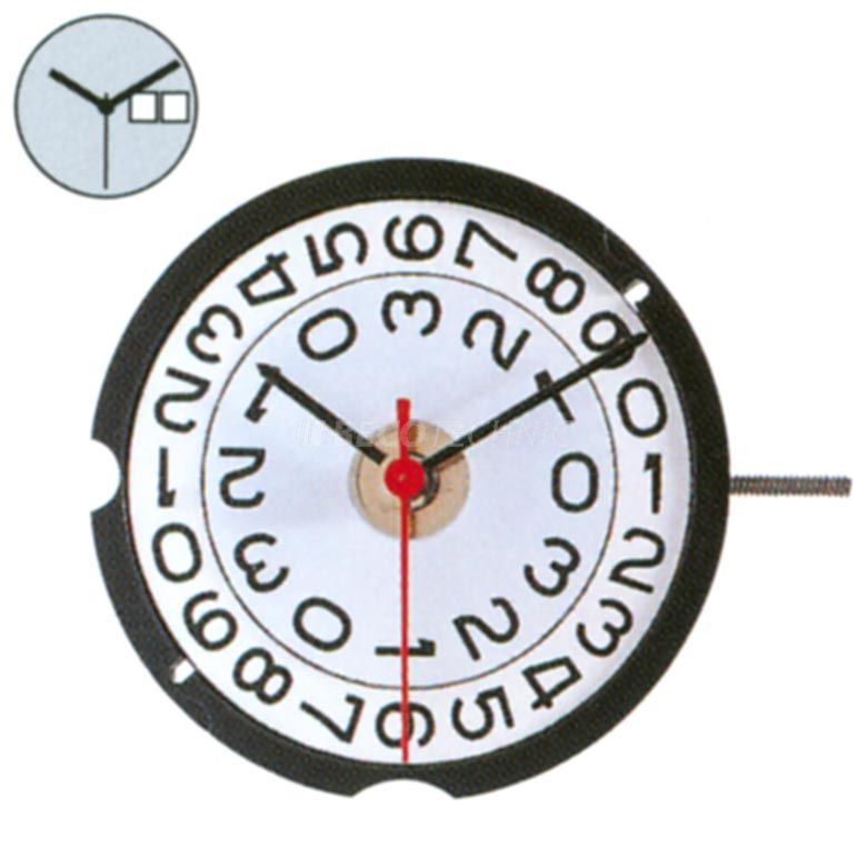 AU-Werk RONDA 509 10 1/2''' SC BIG DATE3 Quarz(371)