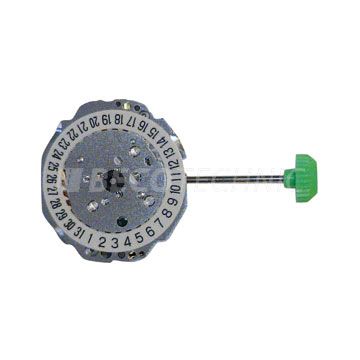 AU-Werk Miyota 4T74 6 3/4 x 8''' DATE6 NO SC Quarz (321 | SR616)