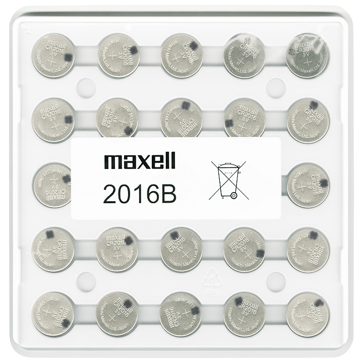 Maxell CR 2016 Bulkverpackung