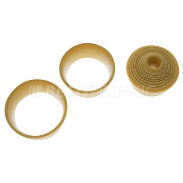 Movement holders, support rings, 7 1/2 - 22 1/2''', plastic, 12 pieces
