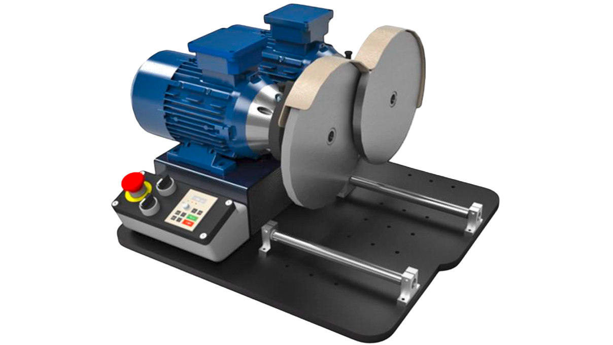 Micromecalp X550 DUO Doppel-Lapidiermaschine mit Universalwelle zum Wechsel zwischen Lapidierscheiben oder Polierwellen,
inklusive 2 x 240 mm Lapidierscheiben und Lapidierstangen, variable Drehzahlregelung 0 - 1.800 U/min, 230 V