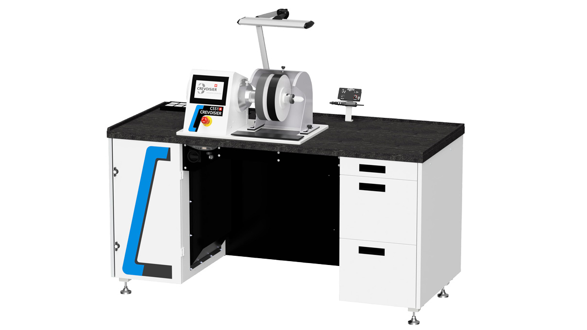 Crevoisier C551 (M12) mit Werktisch S-Line Comfort, ohne Einfassung, inkl. Absaugung, Tischplatte
schieferfarben, Netzteil unten (400 V) Crevoisier C551 (M12) mit Werktisch S-Line Comfort, ohne Einfassung, inkl. Absaugung, Tischplatte
schieferfarben, Netzteil unten (400 V)
