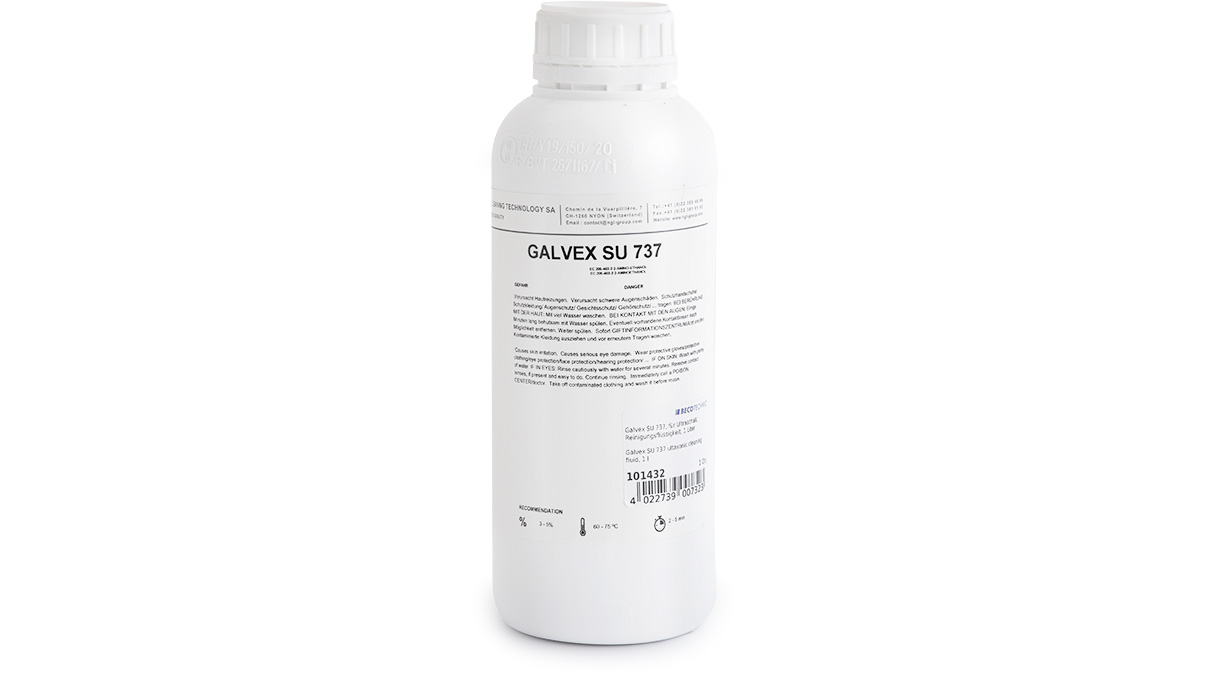 Galvex SU 737, für Ultraschall, Reinigungsflüssigkeit, 1 l