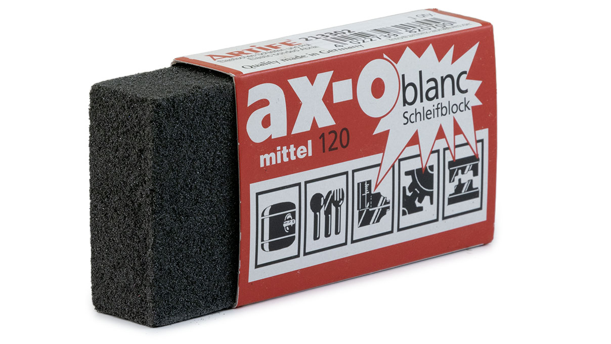 Schuurblok, korrel 120, medium, 80 x 50 x 20 mm