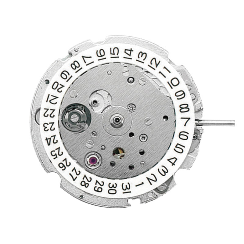 AU-Werk Miyota 821A 11 1/2''' DATE3 SC MECH AUT HW GENEVE STRIPES