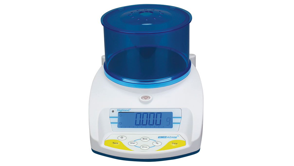 Adam balanza de precisión HCB 602M, máx. 600 g, legibilidad 0,01 g, calibrado