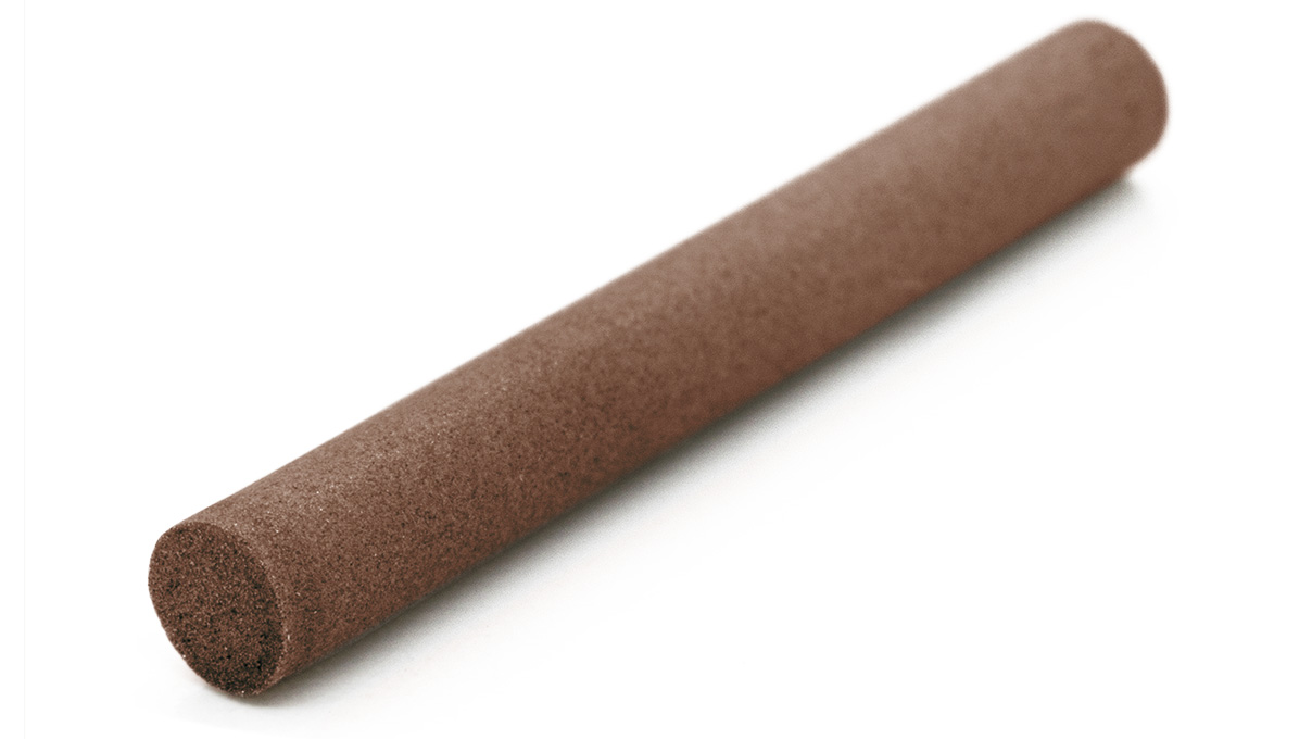 Polishing pins Eveflex Pins, brown, Ø 1 x 10 mm, extra hard, grain medium