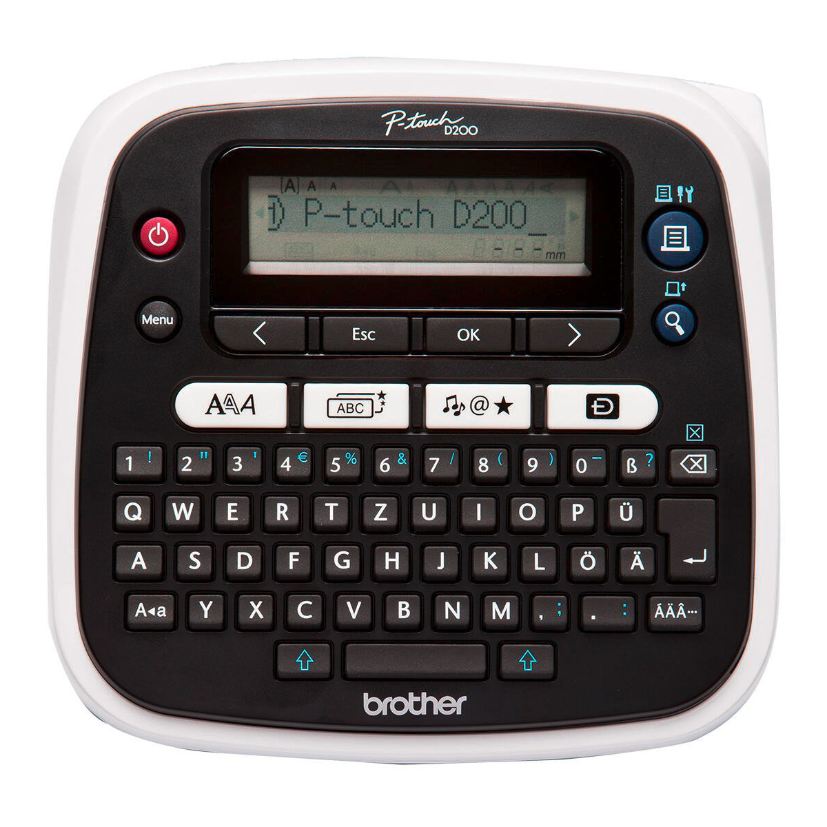 Brother P-touch D200BW beletteringssysteem