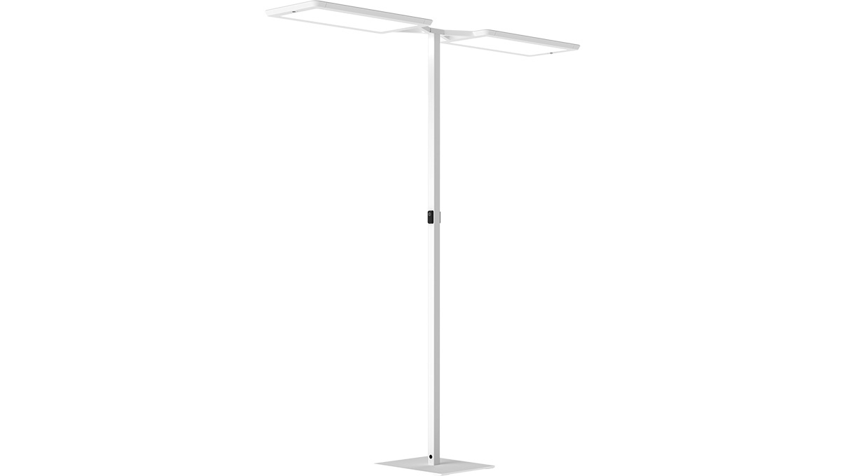 Waldmann Yara.DoubleT free standing luminaire, 214 W, 4000 K