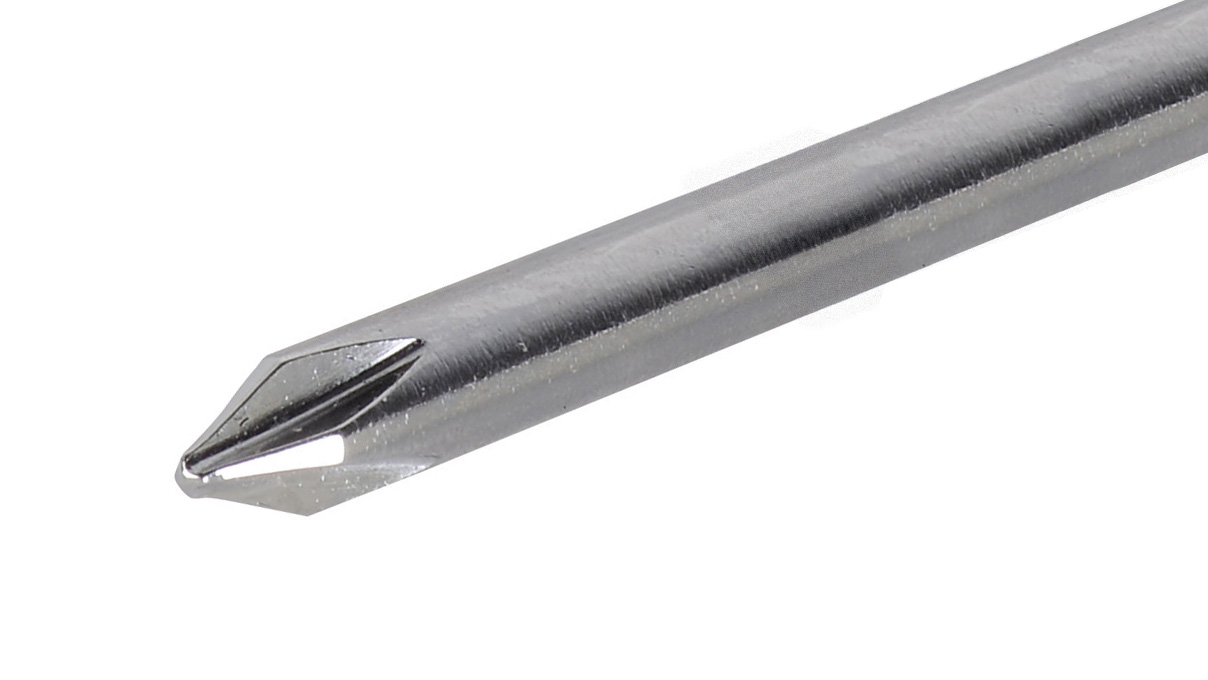 Bergeon 30081-C-120 Schraubendreher, Klinge 1,2 mm, rot, Kreuzschlitz
