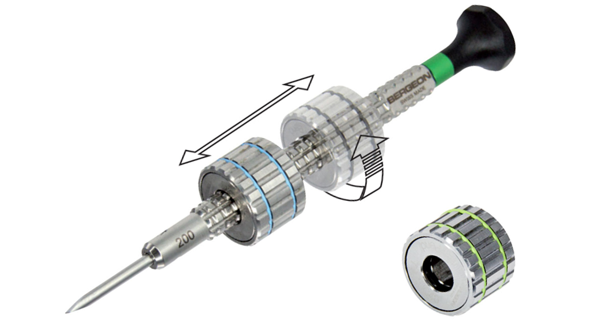 Bergeon Schraubendrehertrommeln