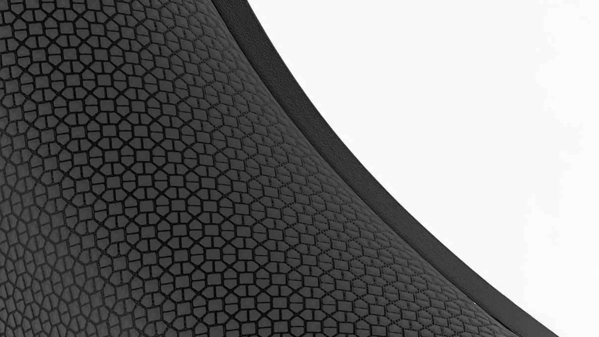 Bimos Polsterelement Supertec ESD für Arbeitsstuhl Texon, schwarz
