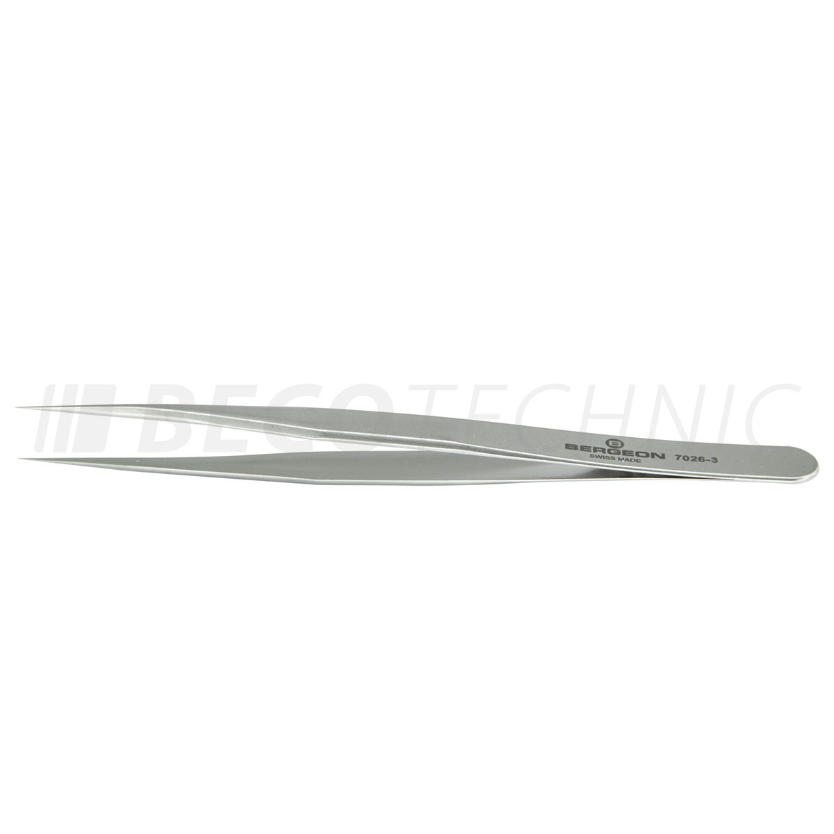 Bergeon 7025-3 tweezers type 3, thin, 95 % nonmagnetic