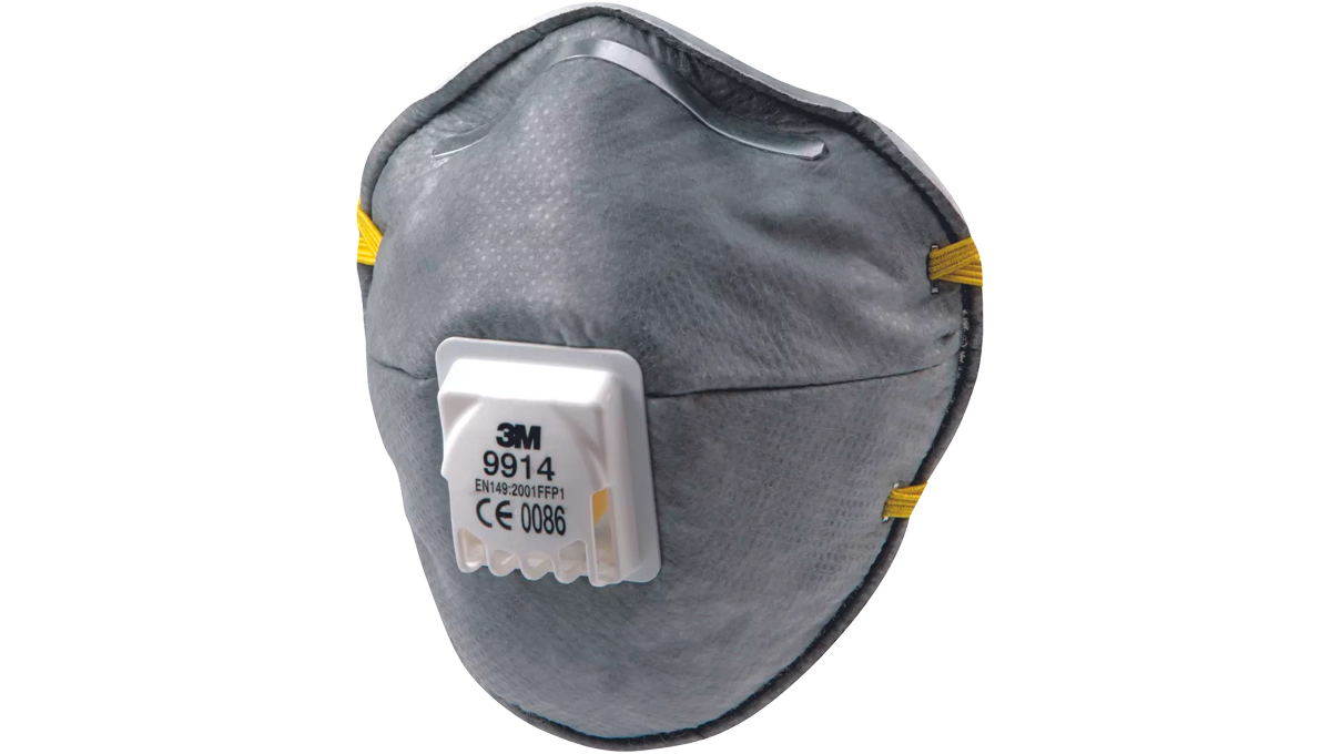 Speciaal stofmasker 3M 9914, FFP1, met uitademventiel, grijs