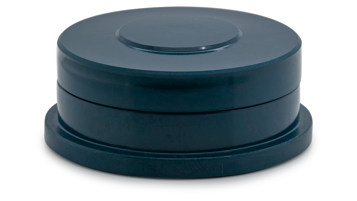 Ölbehälter, Bakelit, blau, Ø 16 mm