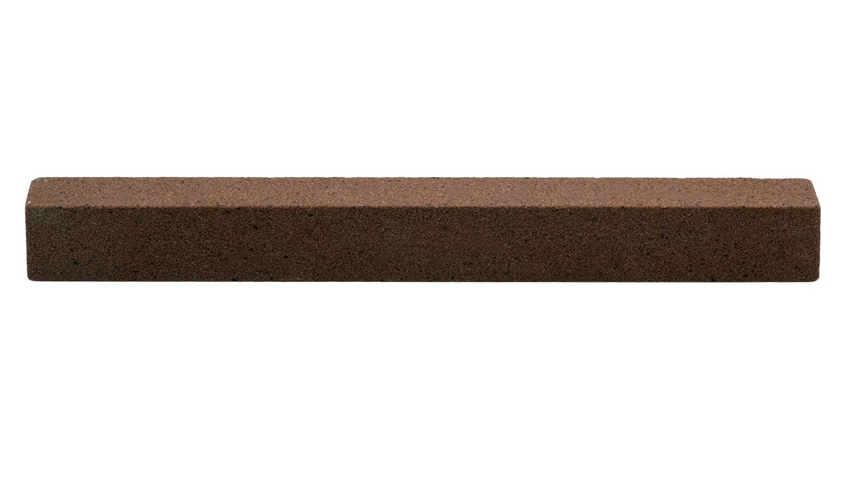 India Schleifstein, Vierkant, 13 x 13 mm, Mittel, Länge 100 mm