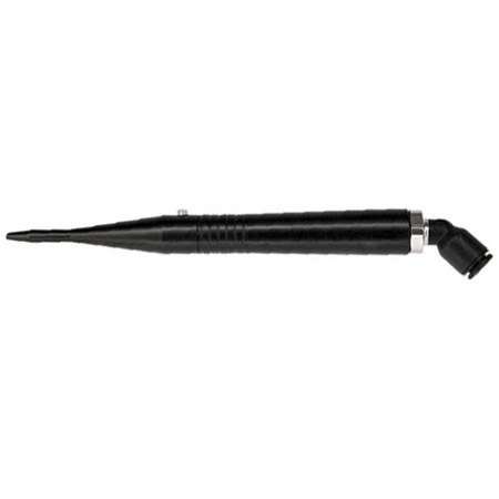 Bergeon 7809-R45 Persluchthandstuk in zwart met snelsluiting, zonder slang, 45°, 6 mm, 3 bar