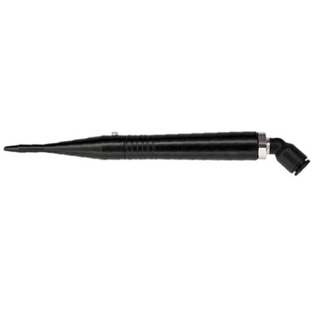 Bergeon 7809-R45 hand piece black for compressed air, without hose, 45°connector, 3 bar