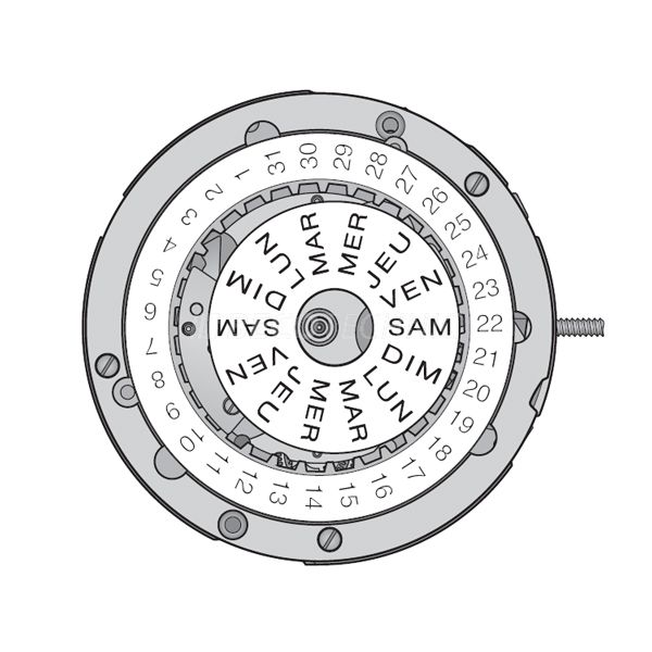 AU-Werk ETA 7760-0 H1 SS